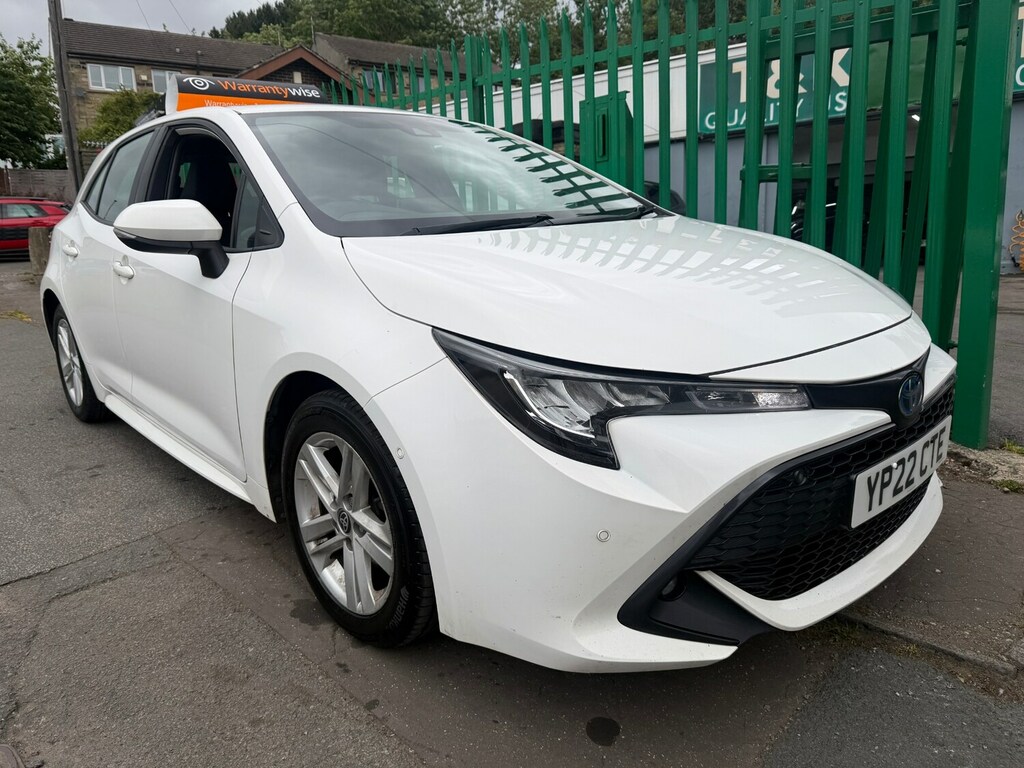 Toyota Corolla 1.8 Vvt-i Hybrid Icon Tech Cvt White #6
