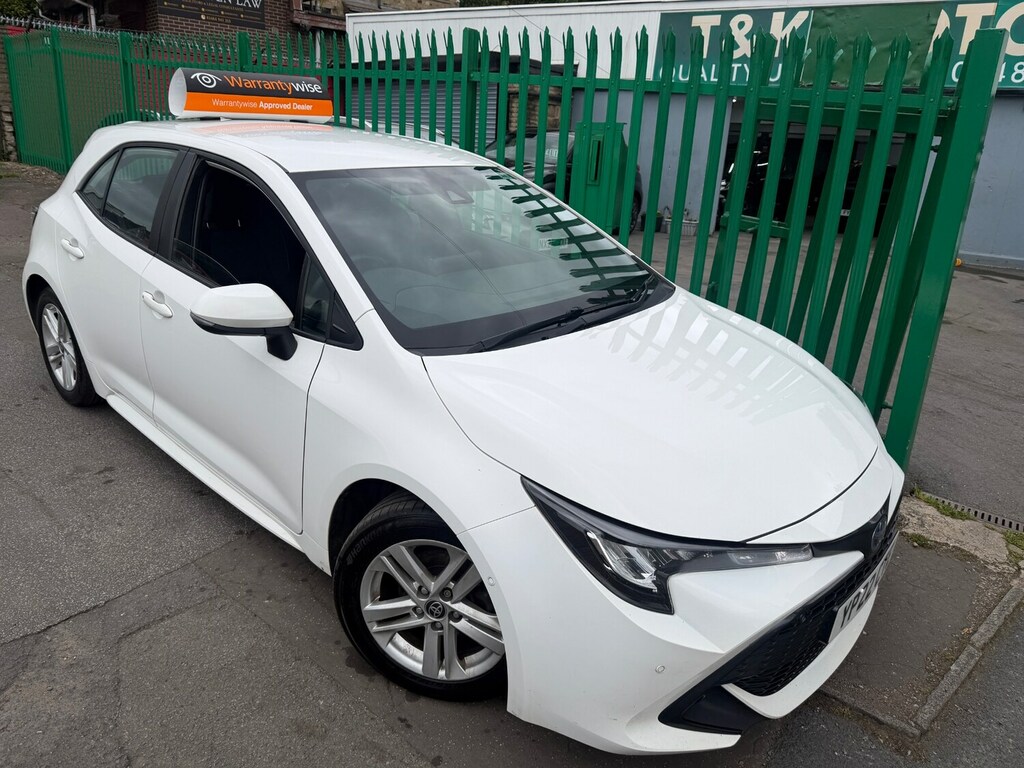 Toyota Corolla 1.8 Vvt-i Hybrid Icon Tech Cvt White #5