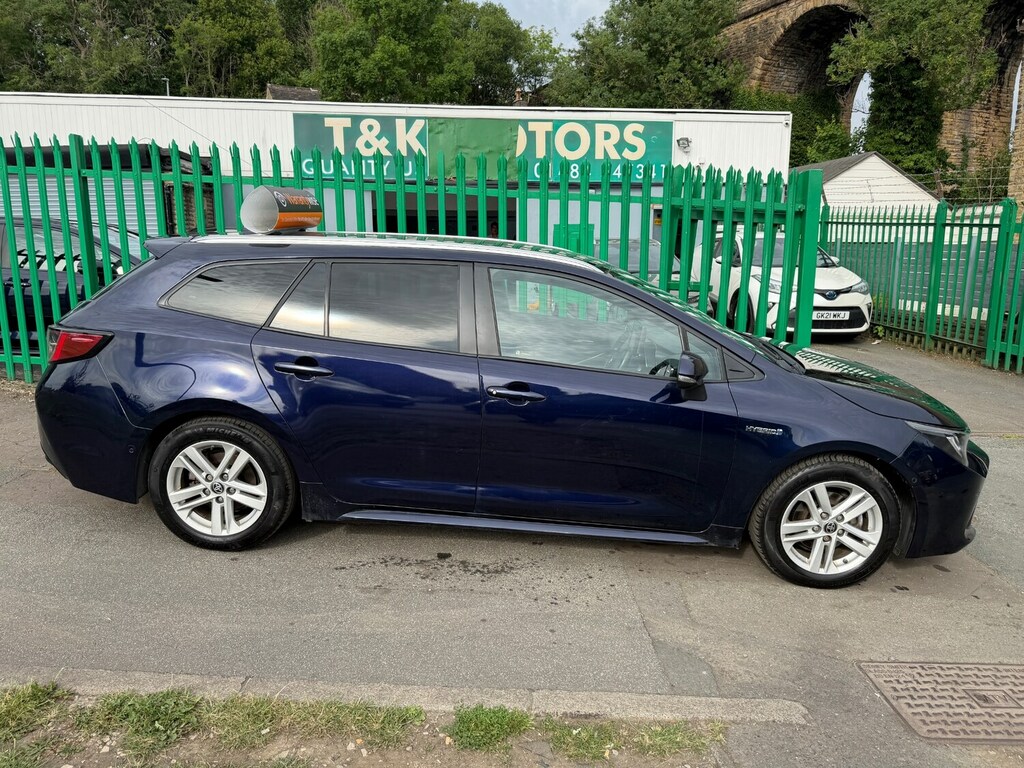 Toyota Corolla 1.8 Vvt-i Hybrid Icon Tech Cvt Blue #2
