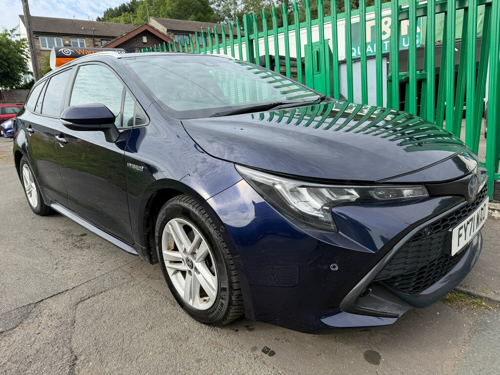 Toyota Corolla 1.8 Vvt-i Hybrid Icon Tech Cvt Blue #5