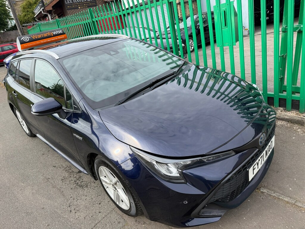 Toyota Corolla 1.8 Vvt-i Hybrid Icon Tech Cvt Blue #4