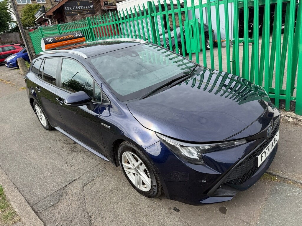 Toyota Corolla 1.8 Vvt-i Hybrid Icon Tech Cvt Blue #6