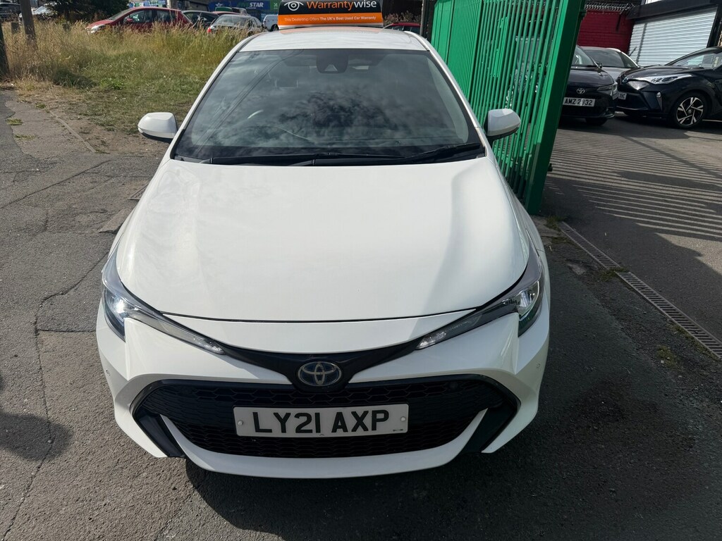 Toyota Corolla 1.8 Vvt-i Hybrid Icon Tech Cvt White #6