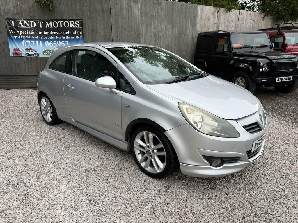 Vauxhall Corsa 1.2I 16V Sxi WG08OZW Silver
