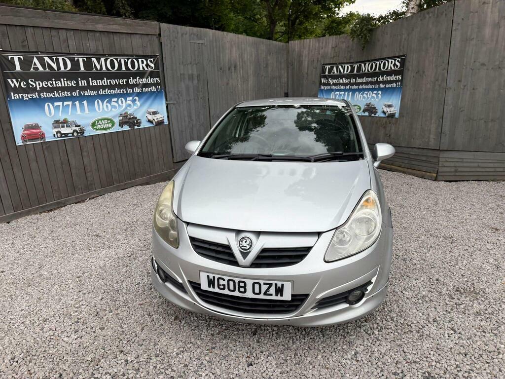 Vauxhall Corsa 1.2I 16V Sxi WG08OZW Silver #2
