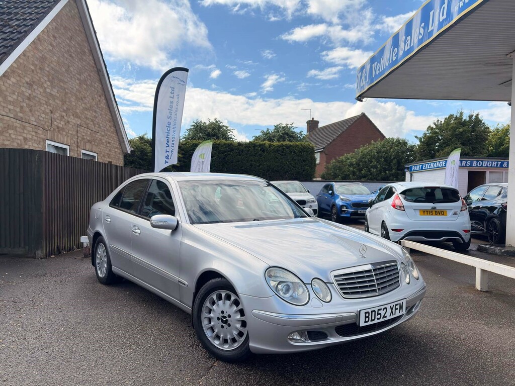 Mercedes-Benz E Class Saloon Silver