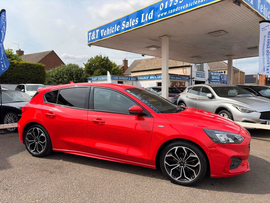 Ford Focus St-line X Tdci Red #4