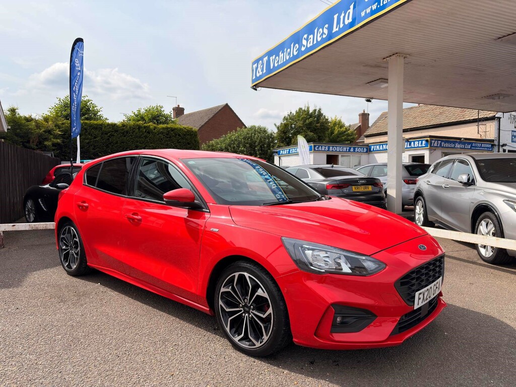 Ford Focus St-line X Tdci Red #3