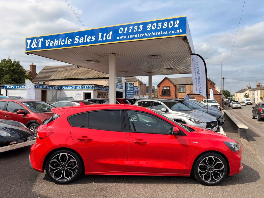 Ford Focus St-line X Tdci Red #5