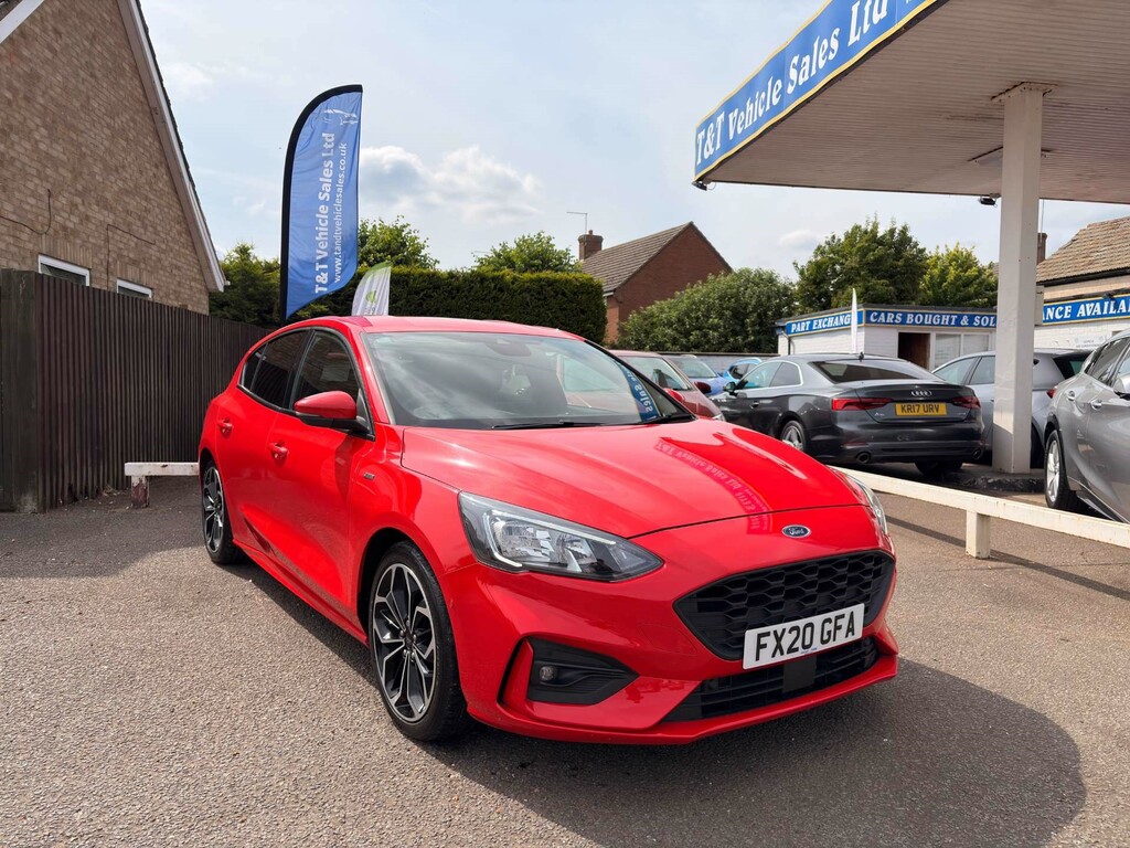 Ford Focus St-line X Tdci Red #2
