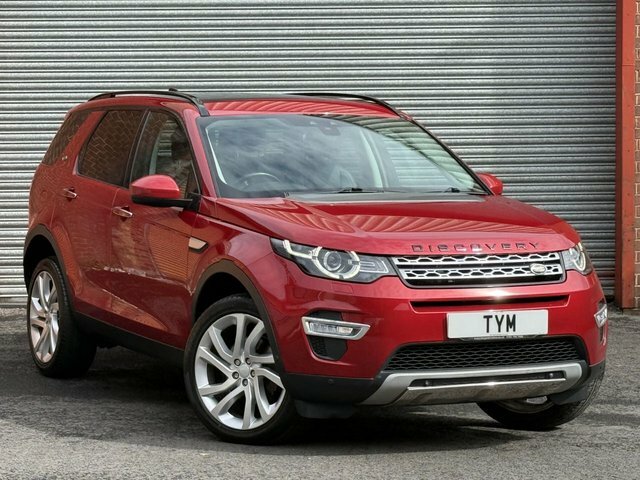 Land Rover Discovery Sport 2.0 Td4 Hse Luxury Suv 4Wd Euro 6 YS66YRX Red