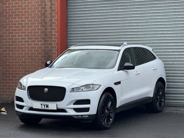 Jaguar F-Pace 2.0 D180 Portfolio Suv Awd Euro 6 White #4