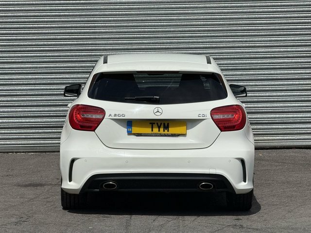 Mercedes-Benz A Class 1.8 A200 Cdi Blueefficiency Amg Sport Hatchback White #6