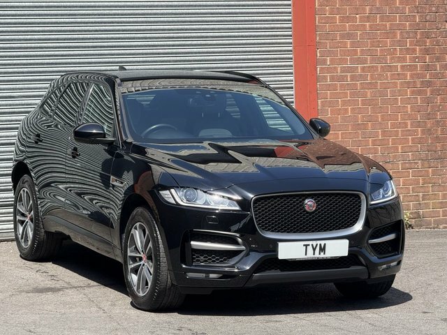 Jaguar F-Pace 2.0 D180 R-sport Suv Awd Euro 6 S Black #3