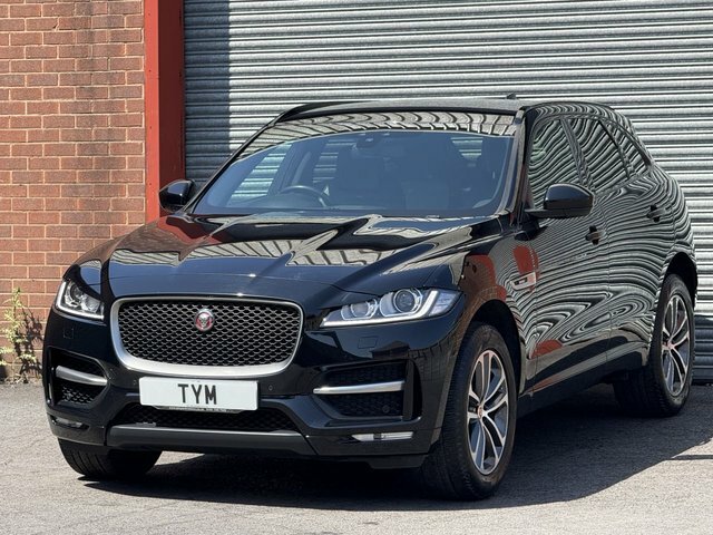 Jaguar F-Pace 2.0 D180 R-sport Suv Awd Euro 6 S Black #4