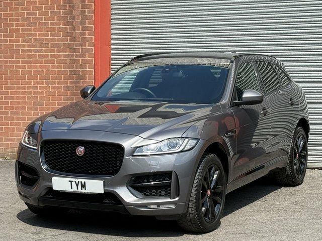 Jaguar F-Pace 2.0 D180 R-sport Suv Awd Euro 6 S Grey #4