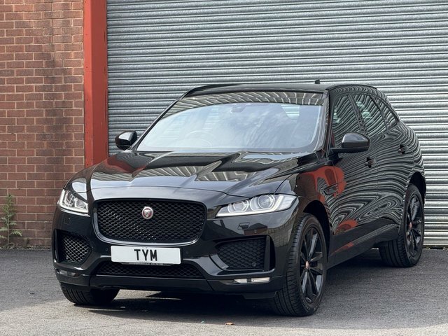 Jaguar F-Pace 2.0 D180 Chequered Flag Suv Awd Eu Black #4