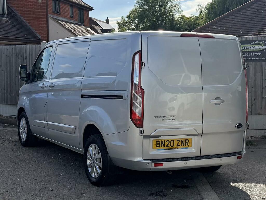 Ford Transit Custom Panel Van 2.0 300 Ecoblue Limited 202020 BN20ZNR Silver #6