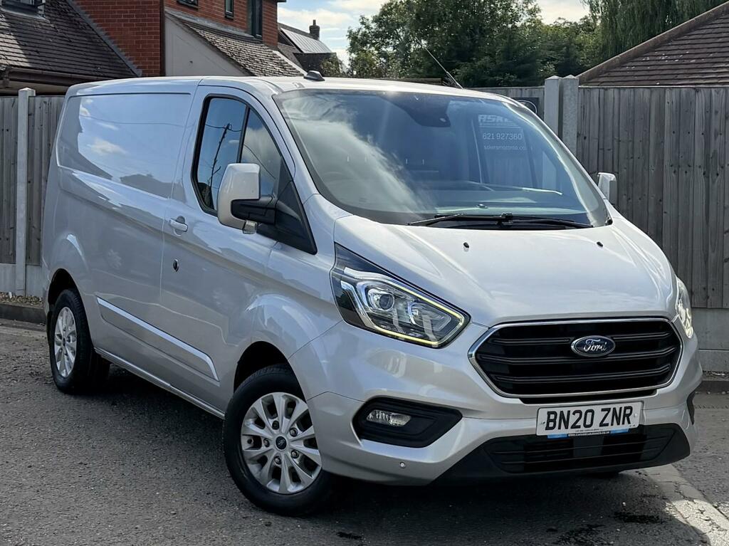 Ford Transit Custom Panel Van 2.0 300 Ecoblue Limited 202020 BN20ZNR Silver