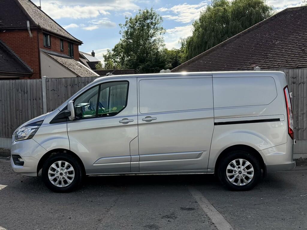 Ford Transit Custom Panel Van 2.0 300 Ecoblue Limited 202020 BN20ZNR Silver #4