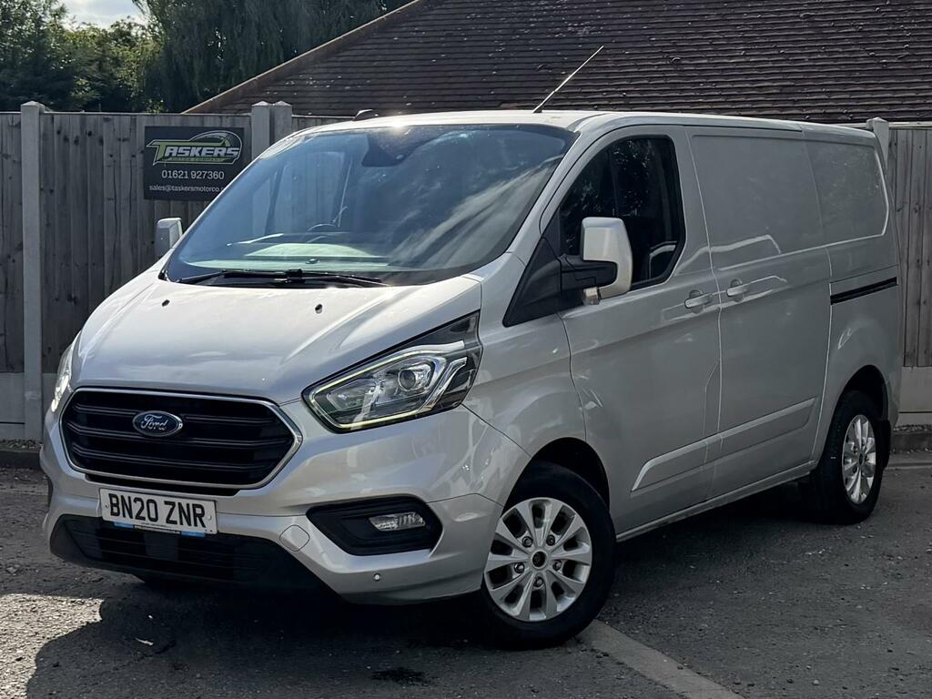 Ford Transit Custom Panel Van 2.0 300 Ecoblue Limited 202020 BN20ZNR Silver #3