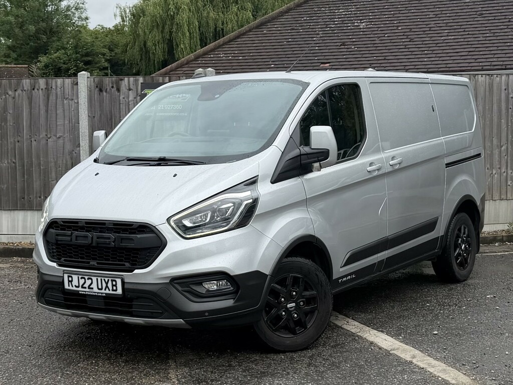 Ford Transit Custom Panel Van 2.0 Transit Custom Trail Van 300 L1 2.0L RJ22UXB Silver #3