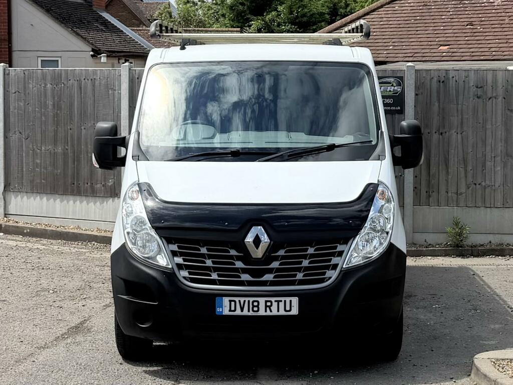 Renault Master Panel Van 2.3 Fwd Sl28 Dci 130 Business Euro 6 2 DV18RTU White #2