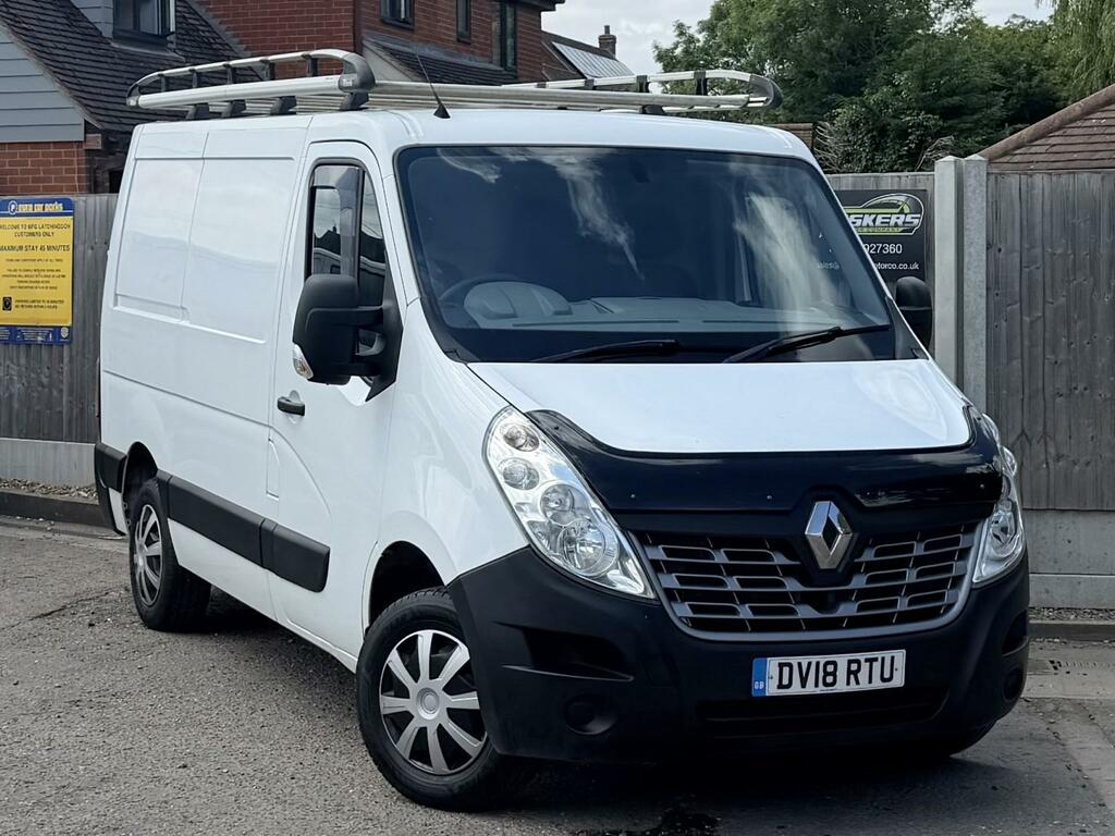 Renault Master Panel Van 2.3 Fwd Sl28 Dci 130 Business Euro 6 2 DV18RTU White