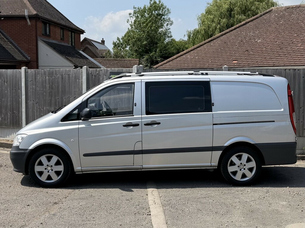 Mercedes-Benz Vito 3.0 122 Cdi Dualiner Sport Silver #4
