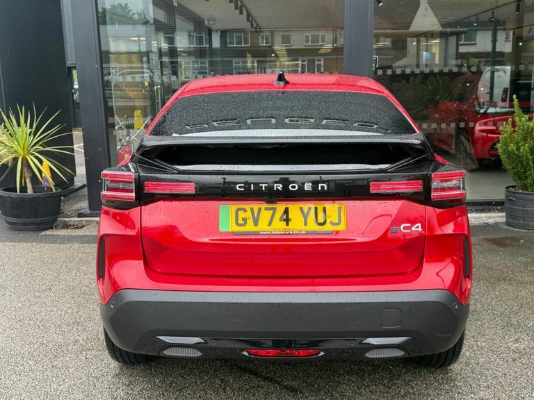 Citroen e-C4 Extended Range 54Kwh Max 7.4Kw Charger GV74YUJ Red #6