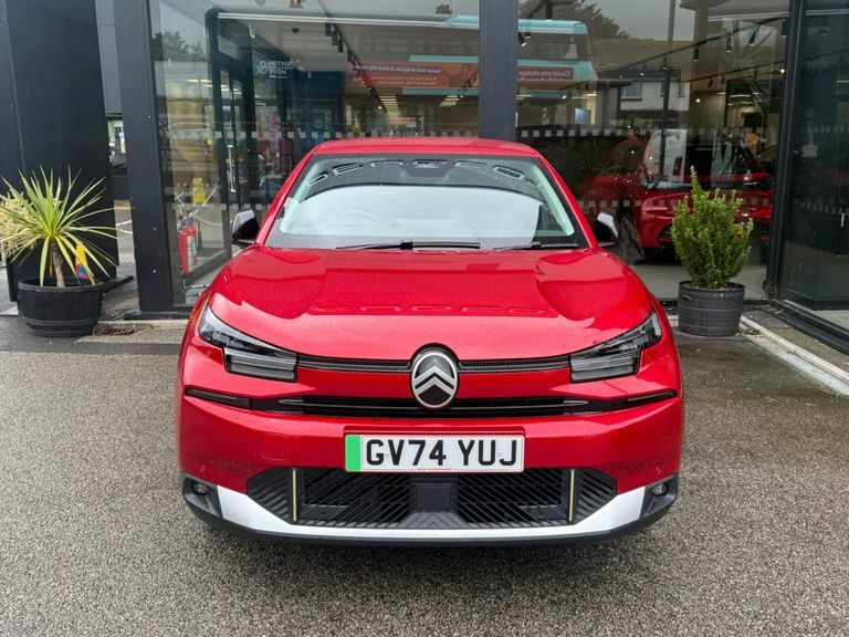 Citroen e-C4 Extended Range 54Kwh Max 7.4Kw Charger GV74YUJ Red #4