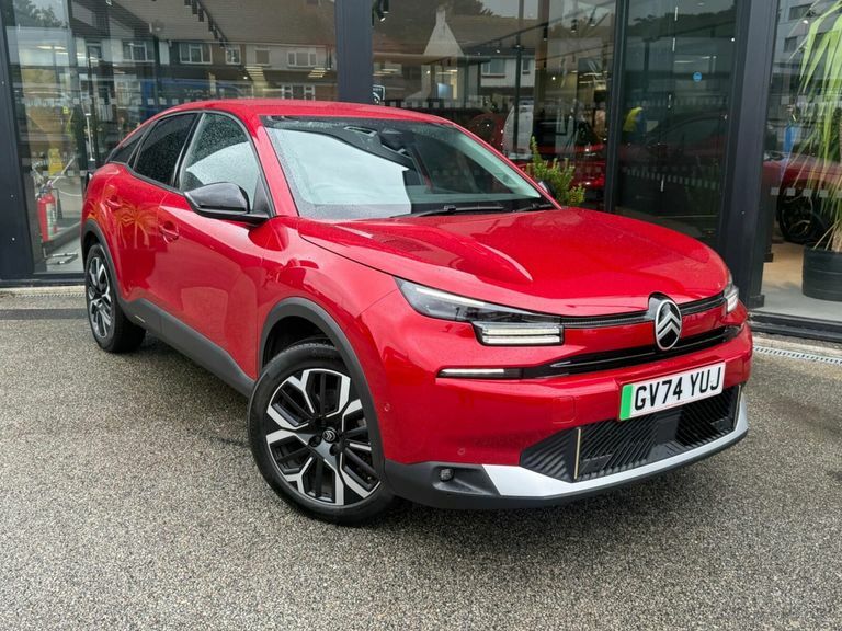 Citroen e-C4 Extended Range 54Kwh Max 7.4Kw Charger Red