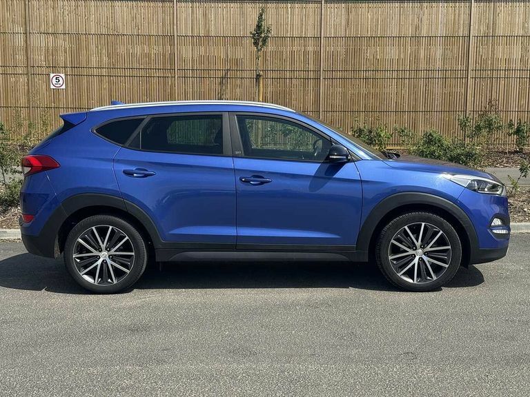 Hyundai Tucson 1.7 Crdi Blue Drive Go Se 2Wd Dct ET18PZJ Blue #2