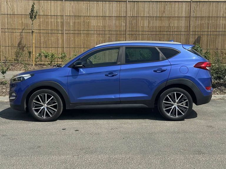 Hyundai Tucson 1.7 Crdi Blue Drive Go Se 2Wd Dct ET18PZJ Blue #4