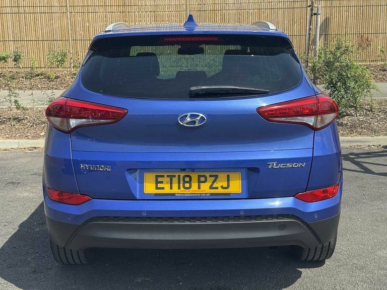 Hyundai Tucson 1.7 Crdi Blue Drive Go Se 2Wd Dct ET18PZJ Blue #3