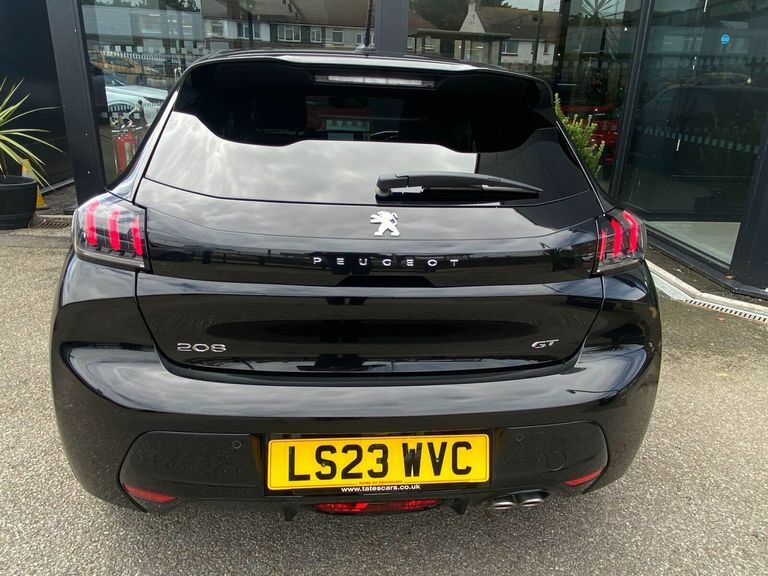 Peugeot 208 1.2 Puretech Gt Premium Eat Euro 6 Ss LS23WVC Black #6