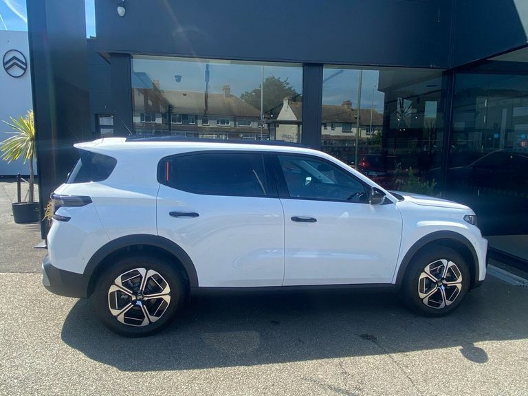 Citroen C3 Aircross Extended Range 54Kwh Max 7.4Kw Charger RE26KWM White #4