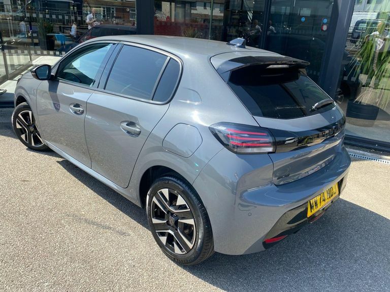 Peugeot 208 1.2 Puretech Allure Euro 6 Ss MW74NDJ Grey #3