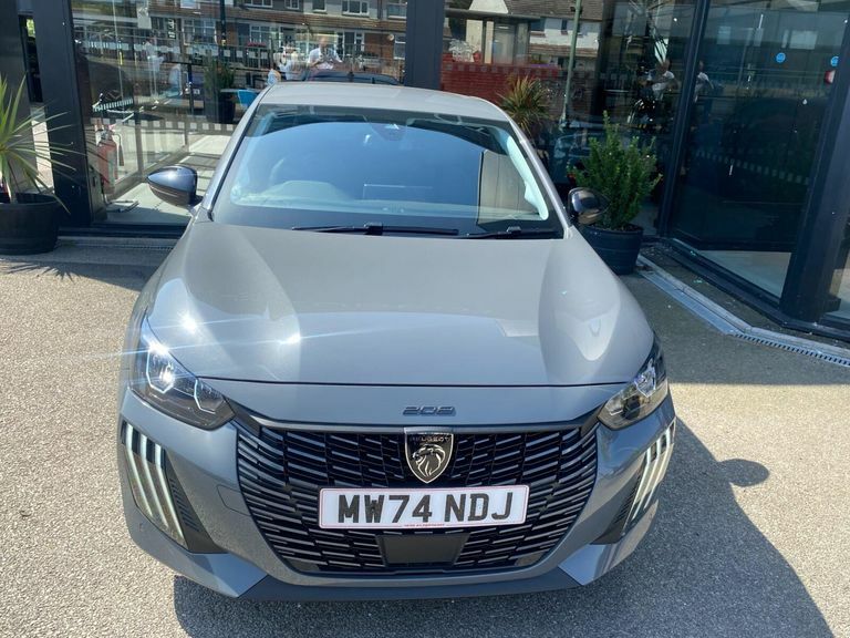 Peugeot 208 1.2 Puretech Allure Euro 6 Ss MW74NDJ Grey #5