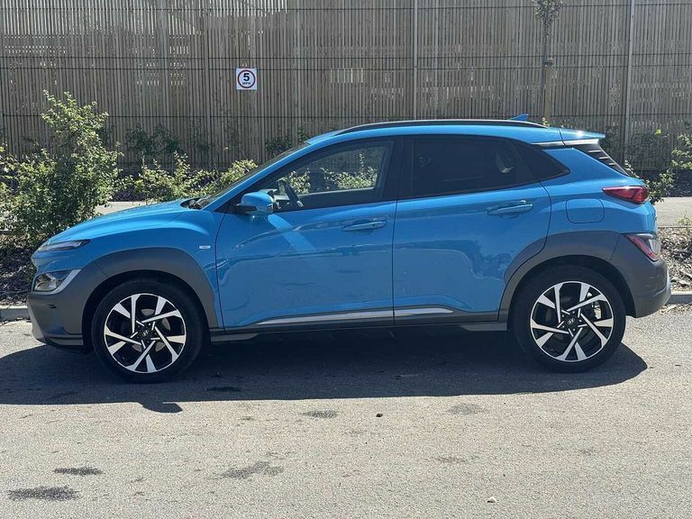 Hyundai Kona 1.0 Tgdi 48V Mhev Premium Blue #4