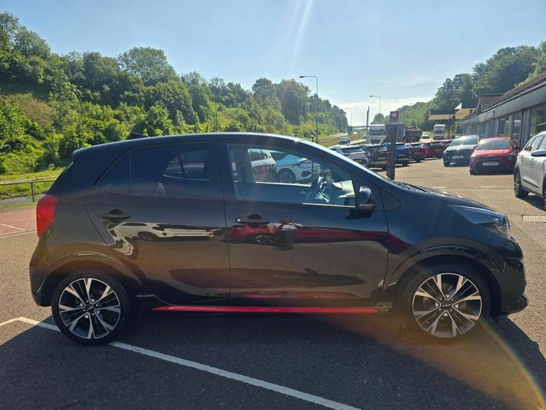 Kia Picanto 1.0 Gt-line 4 Seats GV72KGO Black #2