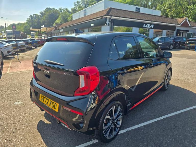 Kia Picanto 1.0 Gt-line 4 Seats GV72KGO Black #3