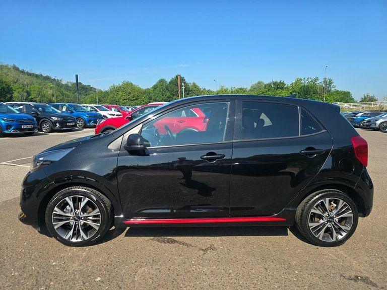 Kia Picanto 1.0 Gt-line 4 Seats GV72KGO Black #6