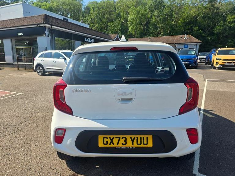 Kia Picanto 1.0 3 4 Seats GX73YUU White #4