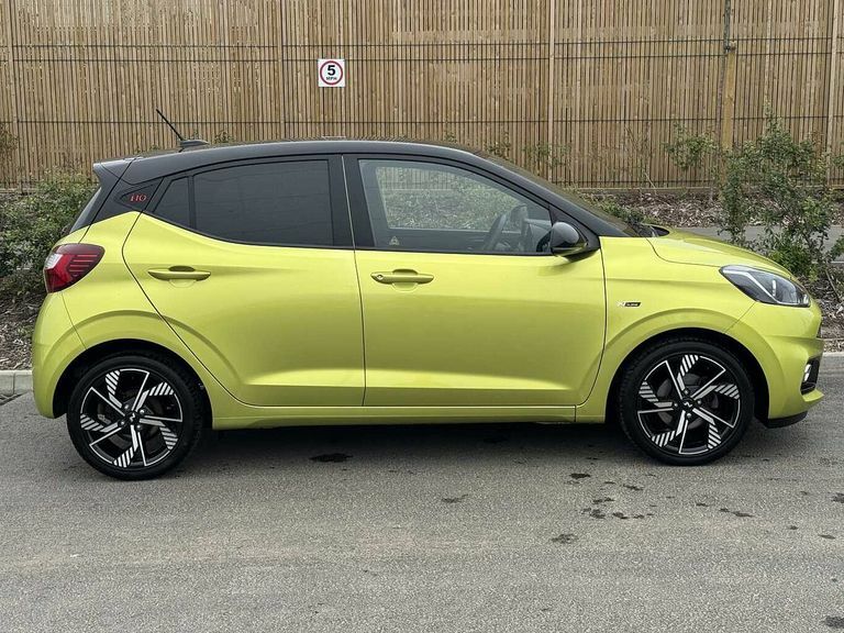 Hyundai I10 1.0T 90 N Line Nav Yellow #2