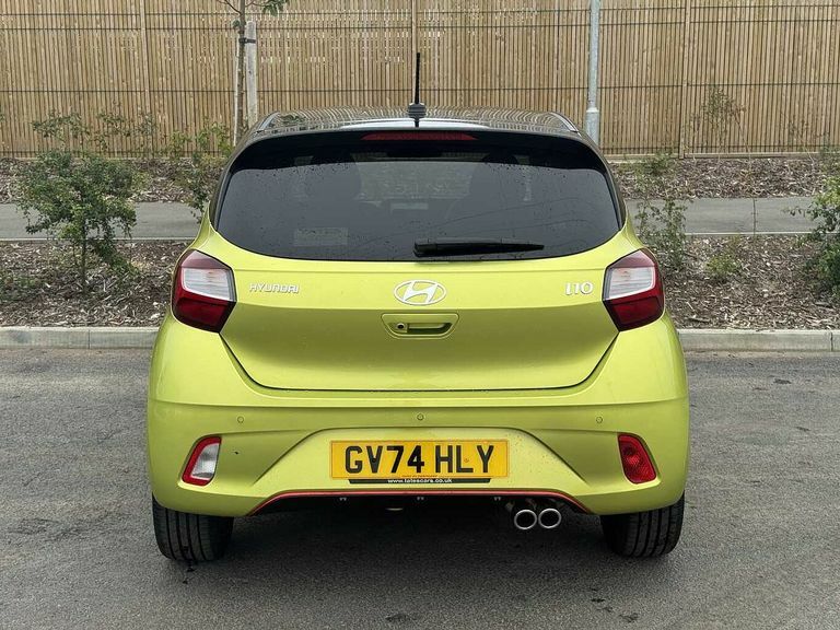 Hyundai I10 1.0T 90 N Line Nav Yellow #3