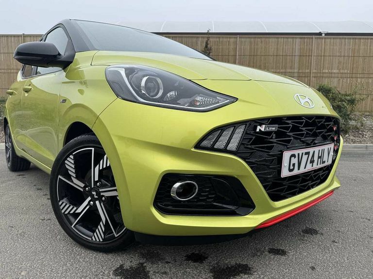 Hyundai I10 1.0T 90 N Line Nav Yellow #6