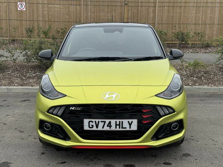 Hyundai I10 1.0T 90 N Line Nav Yellow #5