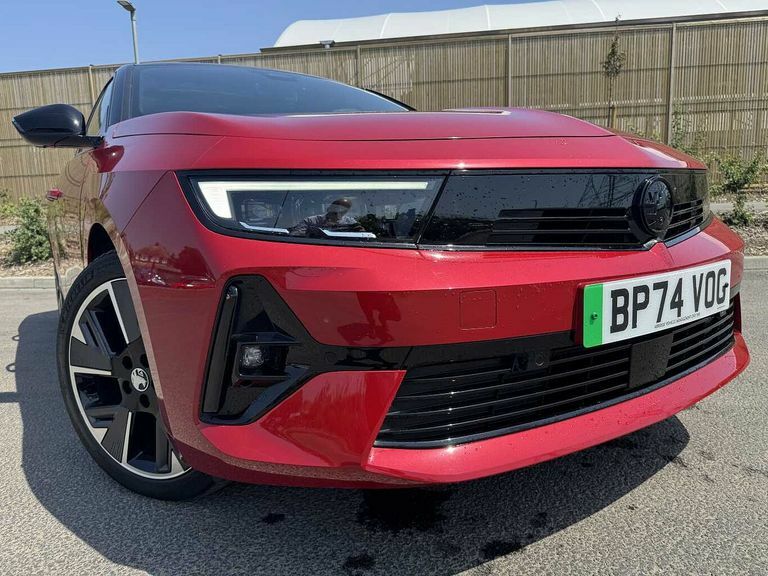 Vauxhall Astra 115Kw Ultimate 54Kwh BP74VOG Red #6