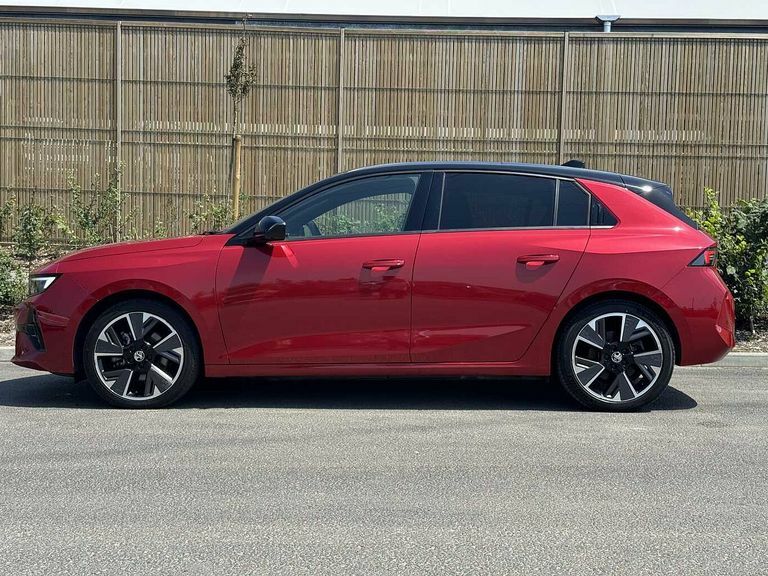 Vauxhall Astra 115Kw Ultimate 54Kwh BP74VOG Red #4